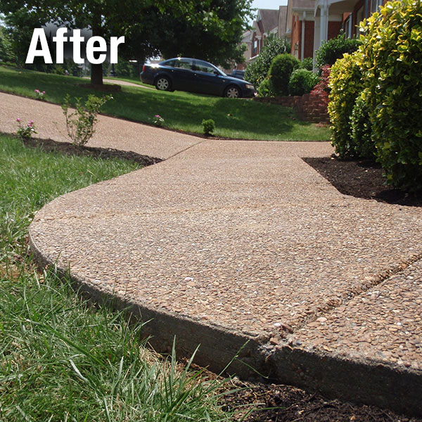 Cleveland – East Concrete Sidewalk Leveling - After